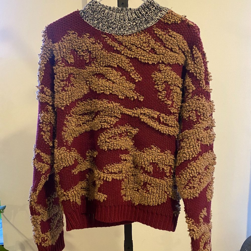 NWT PARADIS PERDUS Turtle Neck Knit Sweater